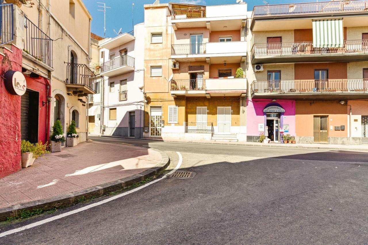 Seaview Terrace Sunny Apartment Giardini-Naxos Kültér fotó